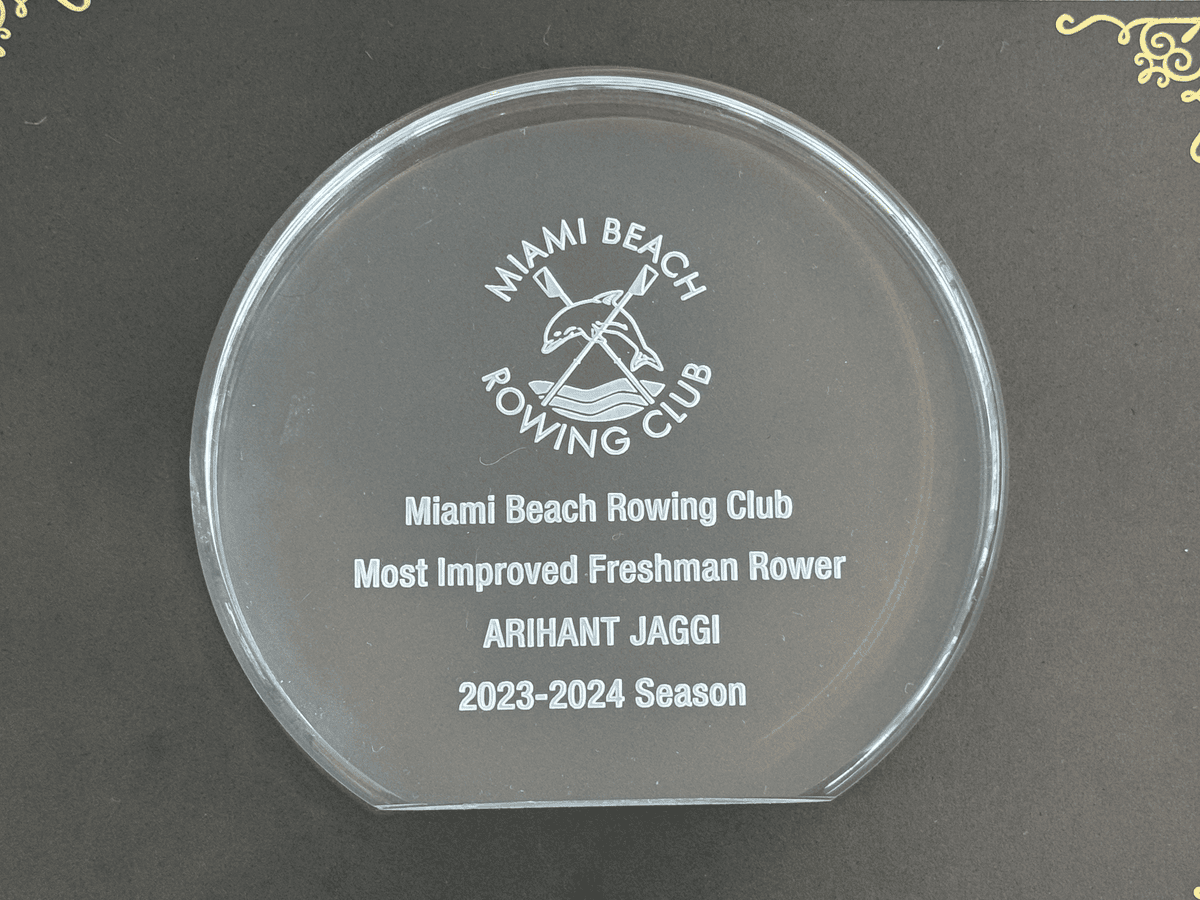 Most Improved Freshman Rower